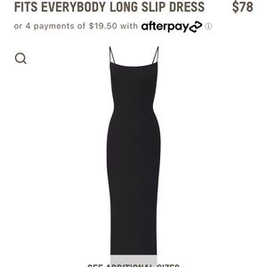 SOLD Skims Fits Everybody Long Slip Dress